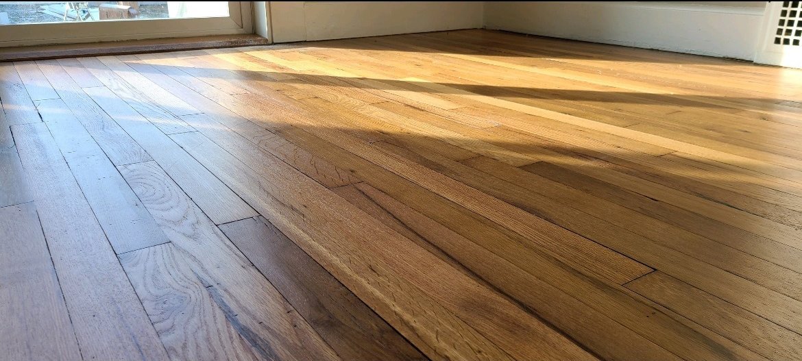 Refinished Hardwood floor