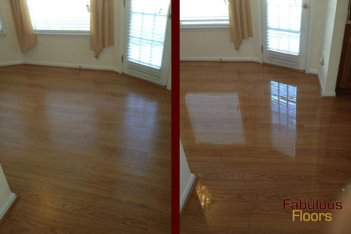 before and after a resurfacing project in red bank, sc